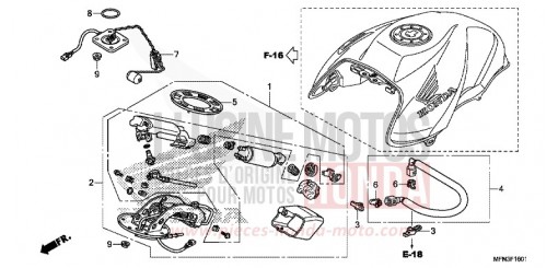FUEL PUMP CB1000RAF de 2015